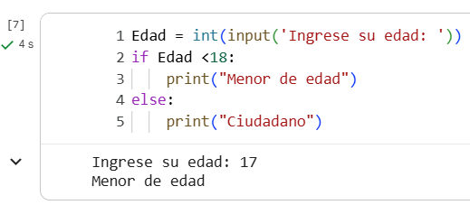 condicional if